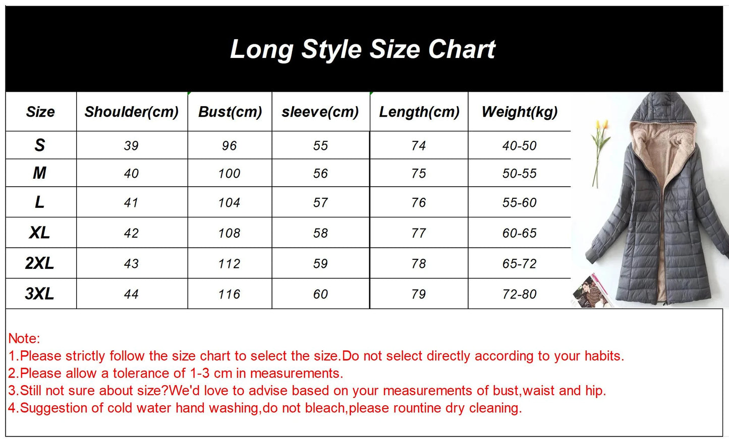 Women's Parkas Jacket Winter